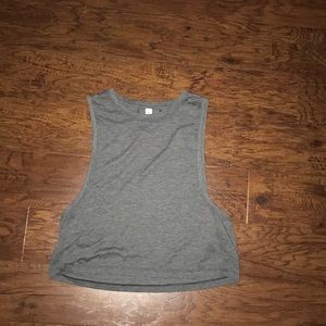 lulu lemon crop muscle tank